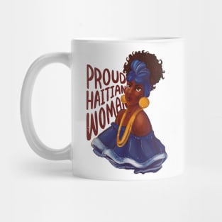 Happy Haitian Flag Day Celebration Haiti Proud Woman Mug